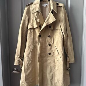New York and Company Tan Trench Coat